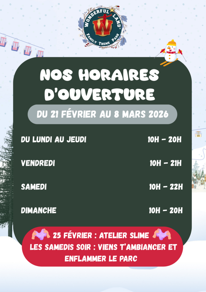 Horaires d'ouverture vacances de février A4 (2)